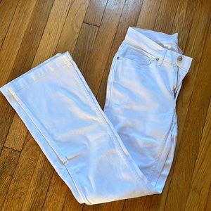 Venus white denim bell bottom jeans